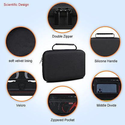 Elonbo GPS Carrying Case for 6-8 Inch Garmin GPS Navigator, Black-6-8 Inch - color: Black-6-8 Inch