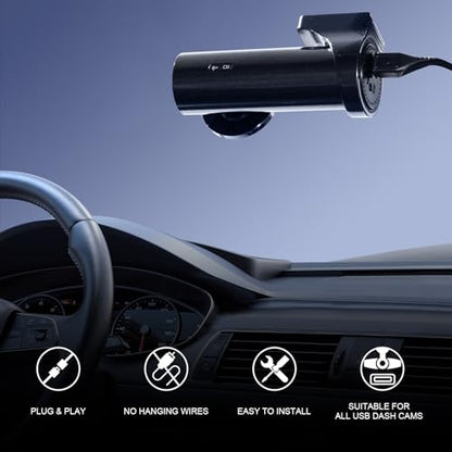 mangoal Dash Cam Power Adapter for Toyota & Lexus (Model D, 16-Pin) -Lane Trace System Adapter, Compatible with Selected Toyota and LexusVehicles, Fits Vehicles with TSS 3.0 Lane Assist Port