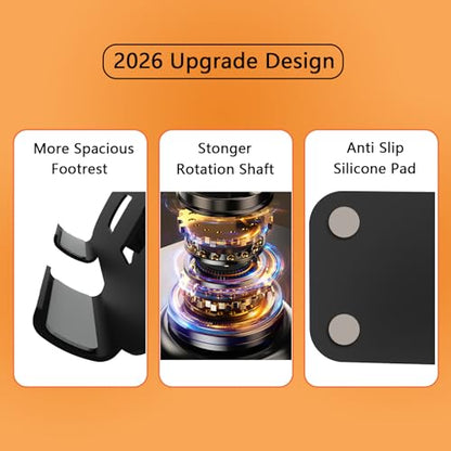 Metal Tablet Stand Holder Adjustable for iPad Kindle Tab, Black - color: Black