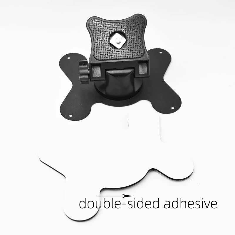 2 Pack Car Monitor Mount Stand Bracket Holder for 7 9 Inch TFT LCD Display Screen 1/4-20 Thread Rear View Desktop Dashboard Install Vehicle Cam Dash Sticky Holder Backup Camera System
