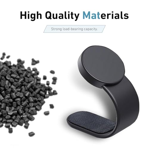 3 PCS Adhesive Sticky Pads for Car Phone Mount, 2.76" x 1.77" Strong Mounting Tape for Phone Holder, Heat-resistant Waterproof Adhesive Pad, Universal Vehicle Accessories (Black)