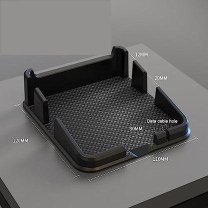 Tumecos Car Dashboard Anti-Slip Mat, Universal Non-Slip Phone Holder Pad for Car, Anti-Skid Grip Mat, Dashboard Phone Mount for Most Vehicles - style: Style A