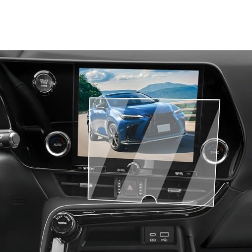 Screen Protector For 2022-2026 Lexus NX 250/NX 350/NX 350h - 9.8-Inch Navigation 9H Tempered Glass Screen Protector For 2022 2023 2024 2025 2026 Lexus NX 250/350/350h Accessories - Anti Fingerprints