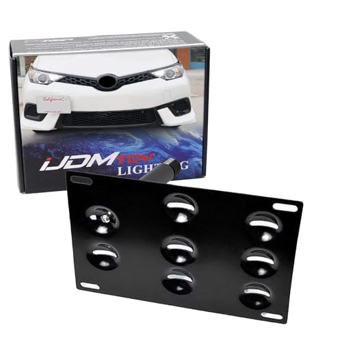 iJDMTOY Tow Hook License Plate Mounting Kit for 2016-2018 Scion/Toyota iM