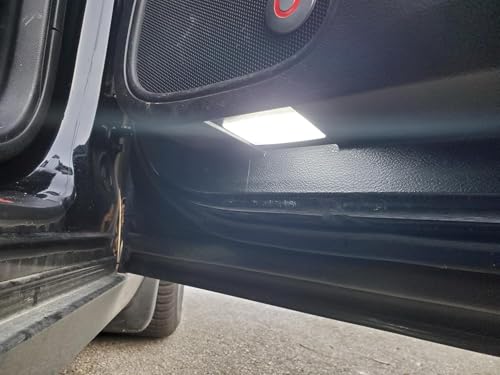 iJDMTOY Xenon White 18-SMD Full LED Footwell, Door Sill, Under Side Door Courtesy Lights, Compatible With Acura TL TLX RDX MDX ZDX, etc - style: Xenon White