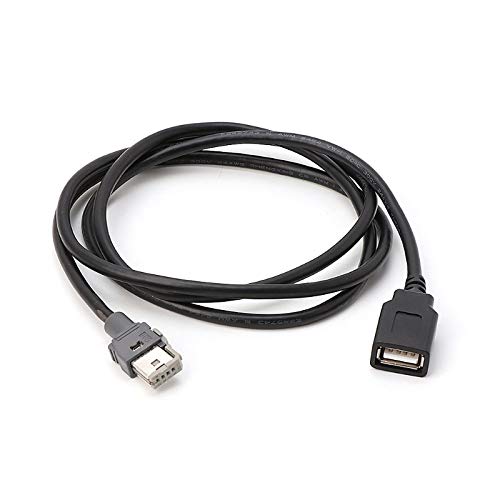 Aftermarket Android Car Radio Stereo 4 Pin Original USB Cable Adapter Male to USB Plug Connector Cord Compatible for KIA Hyundai Tucson Elantra Mistra - style: Male to USB Adapter