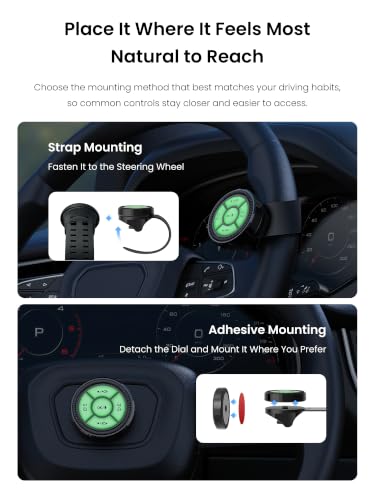 AC-44F9 Watchband Style Multifunctional Wireless Remote that Supports Voice Command, Luminous Keys,ABS+PC Material (Reliable from -45°C to +85°C),Easy Installation,Only Compatible with CB4/CB6/CB7