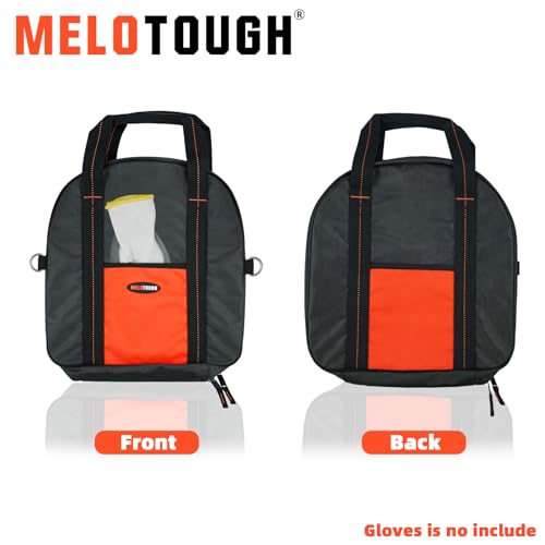 MELOTOUGH Jumper Cable Bag Storage Organizer for EV Charging Cables - color: grey