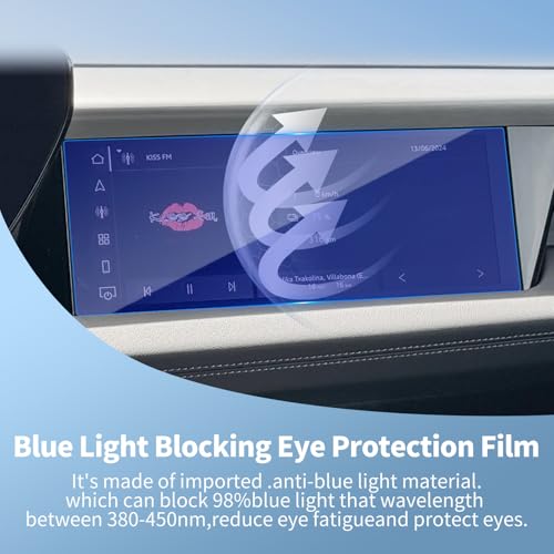 for 2026+Audi SQ6/Q6 e-tron 10.9 Inch Passenger Screen Protector - color: For 25-26 Audi Q6/SQ6 Co-pilot 10.9 Blue