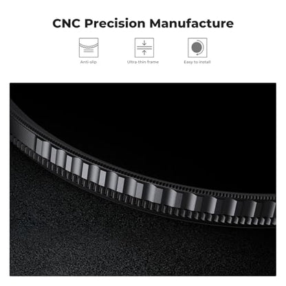 K&F CONCEPT 62mm Black Diffusion 1/4 & Circular Polarizing in-1 Filter - size: 62mm