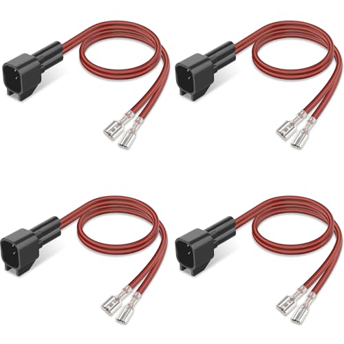 4 Pcs 72-5600 Speaker Harness,Speaker Wiring Harness for Chevy Ford Mazda - style: 72-5600*4pcs
