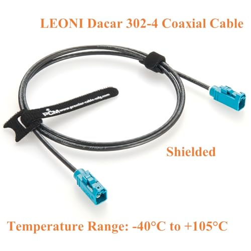 Original Rosenberger 59Z113-000-Z FAKRA Z Female to Female RF Coaxial Cable 50 Ohm Vehicle Car GPS Antenna Extension Cable for ADAS, FPD-Link GMSL2 Camera, Satellite Radio, Infotainment (10M/32.8FT) - size: 10M/32.8FT