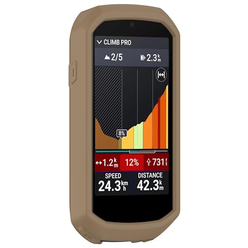 Portable Electronic Device Cover for Garmin Edge 1050, Silicone Protective Case with Anti-Slip Design (Light Gray) - color: Light Gray