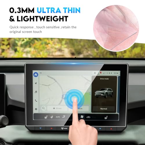 INTGET Screen Protector for 2026 Toyota RAV4 Accessories XSE Limited GR Sport 10.5-inch Navigation GPS Dashboard Tempered Glass HD Center Touch Screen Protective Display (10.5inch RAV4 2026) - size: 10.5inch RAV4 2026