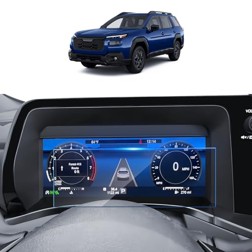 SKTU for Subaru Outback Screen Protector 2026 for 2026+ Subaru Outback (Premium/Limited/Touring/Wilderness/Limited XT/Touring XT) 12.3-Inch Instrument Panel Screen Subaru Outback 2026 Accessories Screen Cover Tempered Glass [9H Hardness, Ultra HD, Anti-Gl