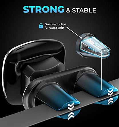 Bestrix Magnetic Phone Car Mount Magnetic Car Cell Phone Holder | Magnet Car Phone Holder Compatible with All Smartphones