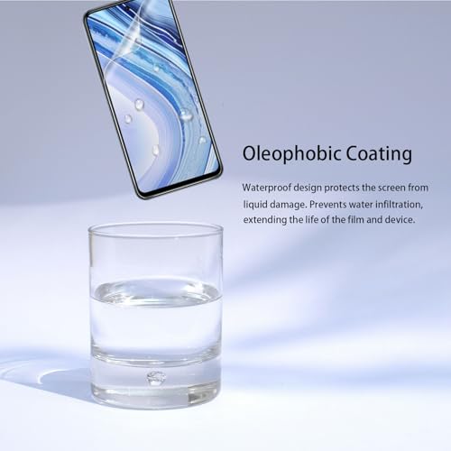 Cut to Fit Hydrogel Screen Protector 3-Pack (120*180 mm) Universal Trimmable Protective Film HD Clear TPU Cuttable Screen Protection Anti-Scratch Display Film for Phone, GPS, Tablet, Camera