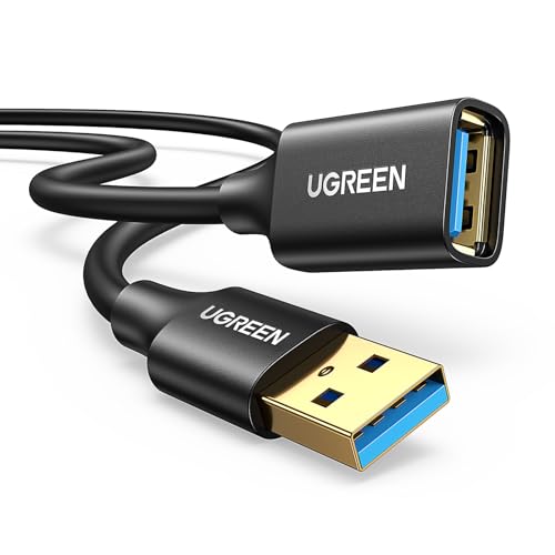 UGREEN USB Extender, USB 3.0 Extension Cable, Male to Female Cord 3FT - size: 3 ft