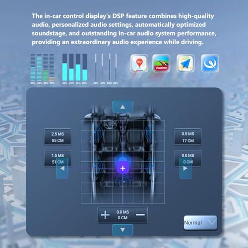 Junsun 13.1 inch Car Radio Stereo for Jeep Wrangler JK Compass Dodge Ram Built-in Carplay Android Auto,Android 12 Head Unit 2G RAM 32GROM with DSP WiFi GPS Navigation Bluetooth SWC