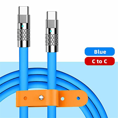 Blue USB4 Type C Female to Female 240W Power 40Gbps Data 8K Video Extender Adapter for NS Phone Laptop - style: A to C 2.0M Blue