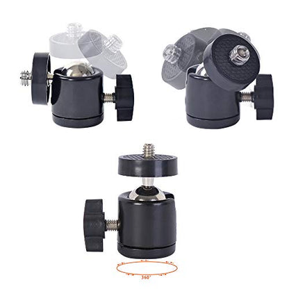 IMT 4.5" Suction Cup Camera Mount with 360 Ball Head, Air Pump Vacuum Suction Mount for Action Camera/DSLR/Camcorders/Phone, Camera Holder on Windshield/Window/Dashboard/Boats - size: 4.5"