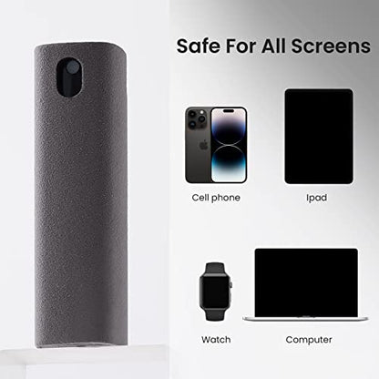 YTT Touchscreen Screen Cleaner Spray, for Phones iPad Car (White and Gray) - color: White and Grey