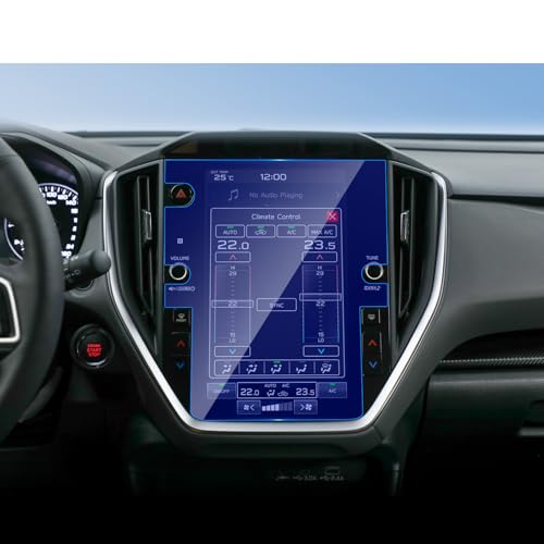 Anti-Blue Light for 2024 2025 2026 Subaru Crosstrek Wilderness 11.6-Inch Screen Protector for 2026 Subaru Crosstrek Screen Film Accessories Tempered Glass 9H [No Glare & Fingerprint] - color: For 24-26 Crosstrek 11.6 Inch Blue