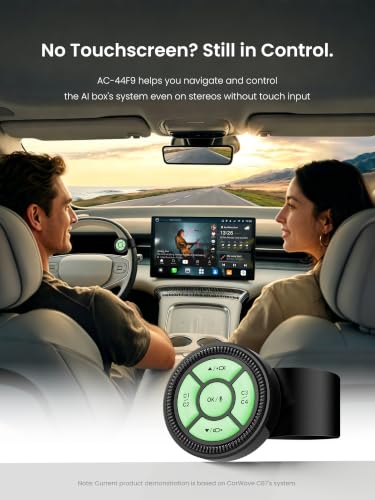 AC-44F9 Watchband Style Multifunctional Wireless Remote that Supports Voice Command, Luminous Keys,ABS+PC Material (Reliable from -45°C to +85°C),Easy Installation,Only Compatible with CB4/CB6/CB7