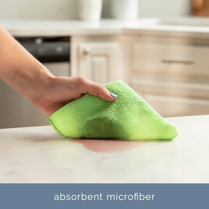 S&T INC. Microfiber Cleaning Cloth, 25 Pack, 11.5" x 11.5" - size: 25 Pack