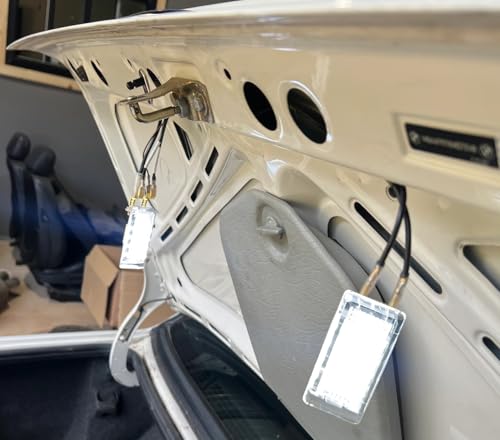 iJDMTOY LED Trunk Cargo Area Lights For BMW 1984-1992 E30 3 Series - style: Xenon White