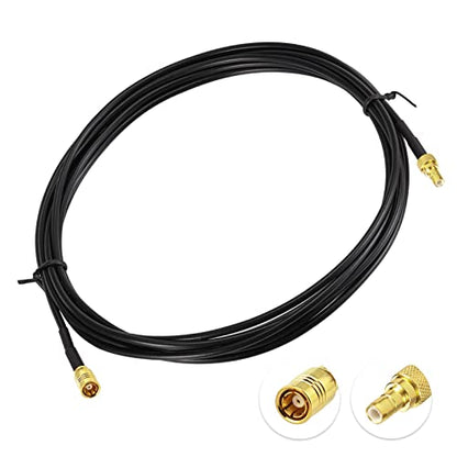 Eightwood SMB Male to SMB Female Satellite Radio Extension Cable 10ft - size: 10 feet