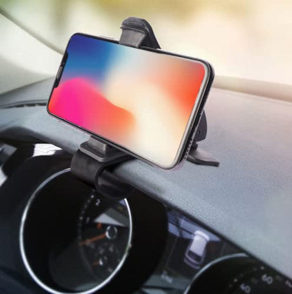 Car Dashboard Mount Holder Stand Clamp Cradle Clip for Cell Phone GPS Navigation Clip on Dash Phone Holder Durable Mount (Pack of 2) - size: 6.5 inches (Pack of 2)