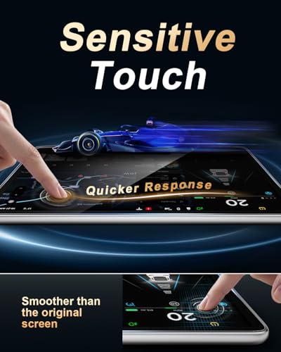 2026 Nissan Kicks Screen Protector - For 2025-2026 Kicks 12.3-Inch Navigation + 12.3-Inch Instrument Screen Protector - 4 Pcs Nano Film For 2025 2026 Nissan Kicks(SV/SR) Accessories Anti Fingerprints