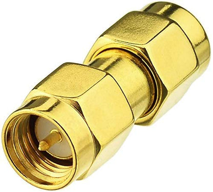 Superbat RF coaxial SMA Male to SMA Female Bulkhead RG174 3ft Cable + 3pcs RF Coax SMA Adapter Kit for SDR Equipment Antenna Ham Radio,3G 4G LTE Antenna,ADS-B,GPS and etc - size: 1M/3.28FT RG174