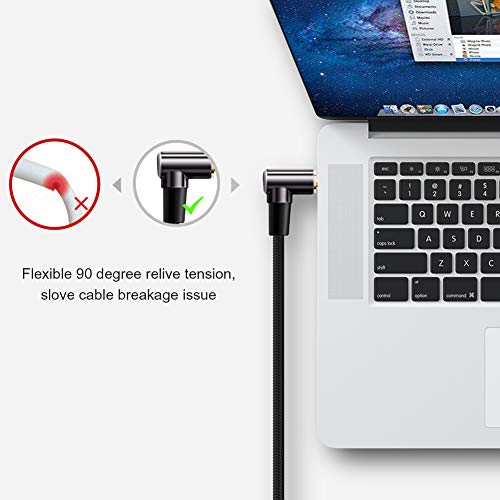 CableCreation 3.5mm Audio Cable 0.45M+0.9M, 3.5mm Right Angle Male to Male Auxiliary Cable with Silver-Plating Copper Core for Car Stereos, iPhones, Tablets, PS4 Headset, Echo-Dot, 24K Gold Plated