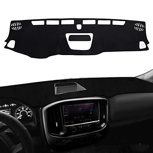 Cartist Dash Cover for Chevrolet Colorado 2015-2022 Dashboard Cover - color: 55.91*14.17(Chevy Colorado 15-22)