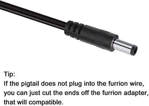 Yakry Bracket Adapter and Pig Tail Wire Plug Compatible with RVs Pre-Wired