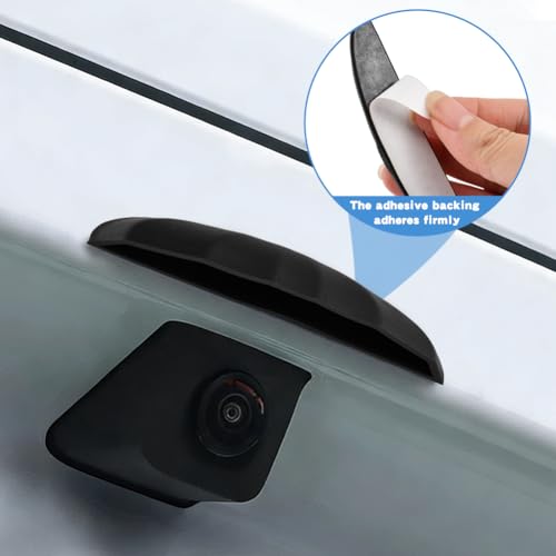 2Pcs Car Rear View Backup Camera Cover, Silicone Car Backup Camera Protective Sticker for Most of Cars, 3.93x0.78x0.78inch