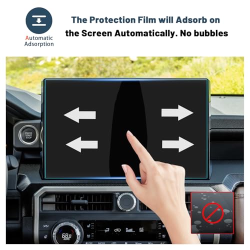 Ruiya Matte Screen Protector for Toyota Tacoma 14" Display Touchscreen Matte Tempered Glass Compatible with 2024 2025 2026 Toyota Tacoma Accessories - color: 2024+ Toyota Tacoma 14" Matte Tempered