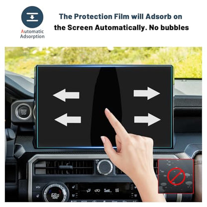 Ruiya Matte Screen Protector for Toyota Tacoma 14" Display Touchscreen Matte Tempered Glass Compatible with 2024 2025 2026 Toyota Tacoma Accessories - color: 2024+ Toyota Tacoma 14" Matte Tempered
