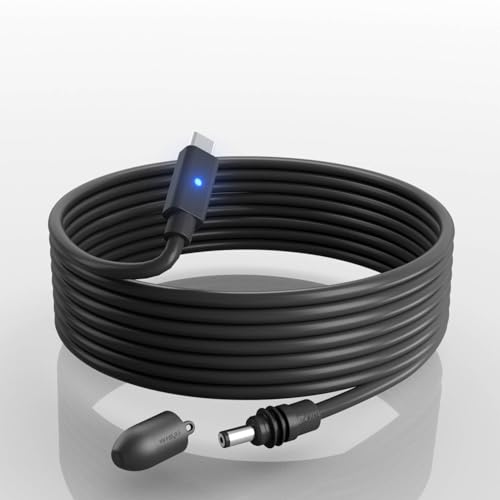 16.4FT Starlink Mini Cable, 16AWG 140W Starlink USB C to DC Cable - size: 16.4FT with LED
