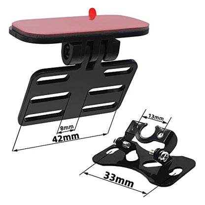 Car Rear Camera Adhesive Mount Holder Universal Adjustable Bracket - color: Rear Window Windshield Bracket