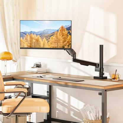 TVON Single Monitor Stand & Monitor Arm Desk Mount up to 35 Inches - size: Single Monitor Stand