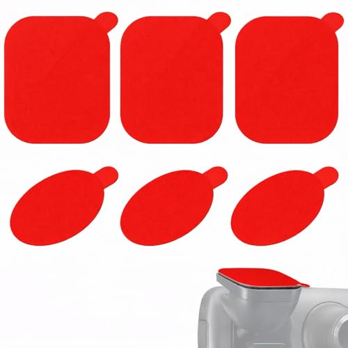 6-Pack Adhesive Pads for Nextbase Dash Cam Series 2 – Compatible with 122, 222, 322GW, 422GW, 522GW, 622GW – Strong Mounting Tape (3 Front + 3 Rear)