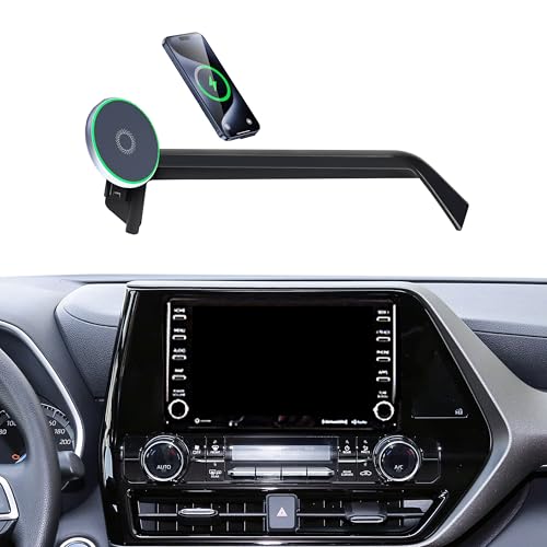Car Phone Mount for 2020-2025 Toyota Highlander 8" Screen Accessories - size: fit for 2020-2026 Toyota Highlander(8 Inch Screen)