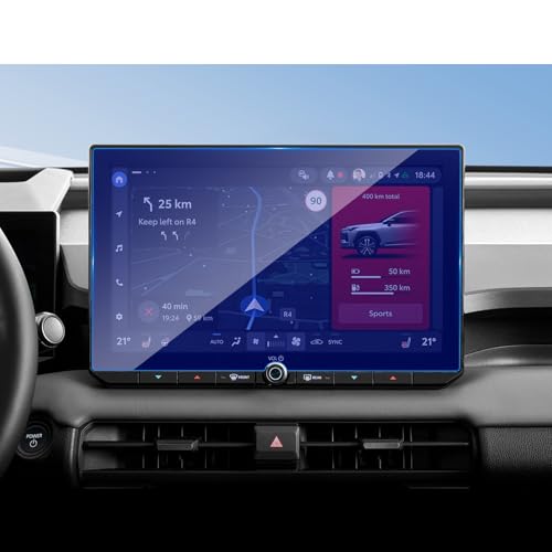 Tempered Glass for 2026 Toyota RAV4 Limited Nav Screen Protector 12.9 Inch - color: For 2026 Toyota RAV4 Nav 12.9 Blue