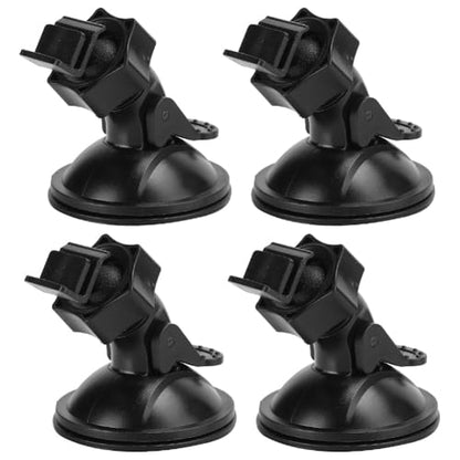 4 Pack Universal Car Dash Cam Mount - Vacuum Suction Cup Holder with 4 Interchangeable Heads for GPS Navigation and Dashboard Recorder(F Heads) - style: F Heads