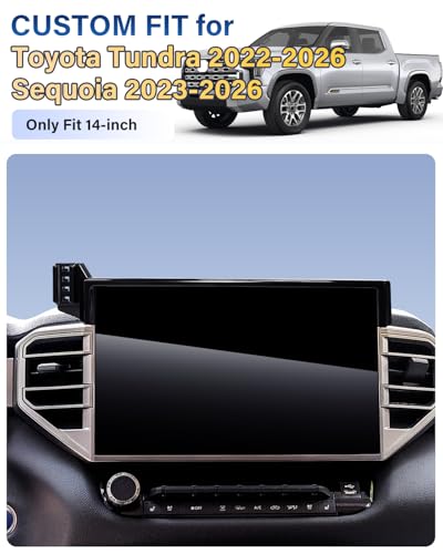 SKYLOTEC 15W Magnetic Charger Phone Holder for Toyota Tundra 2022-2026 - color: Magnetic Wireless Charger, size: 2022-2026 Tundra/2023-2026 Sequoia | 14-Inch