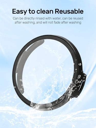 Case for Amazfit Active 3 Premium GPS Running Smart Watch, ZBAGUG with Tempered Glass Screen Protector, Ultra - Thin Hard PC Full Protective Face Cover Bumper for Active 3 Premium Watch. Black
