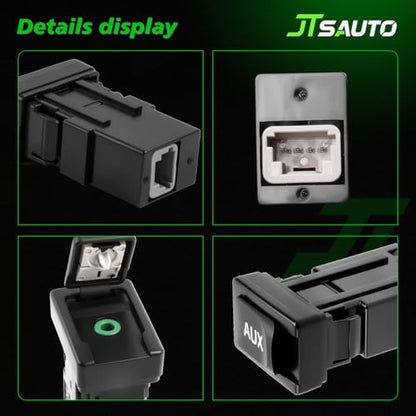 86190-06010 86190-53010 Aux Audio Jack Adapter for to-yota Lexus - size: 86190-06010
